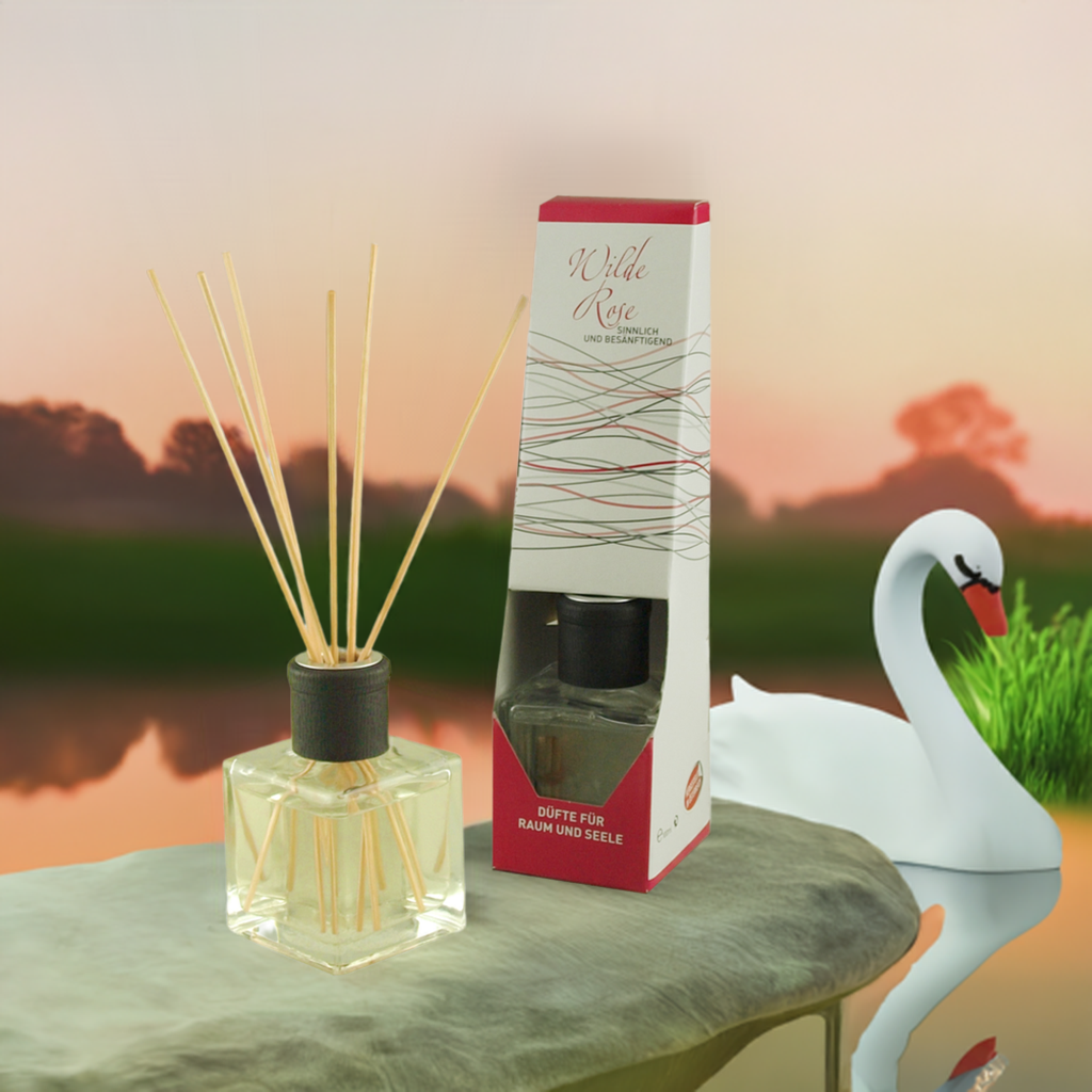Sinnlich & besänftigend – Classic Wilde Rose – Diffusor Aroma Manufaktur® Raumdüfte