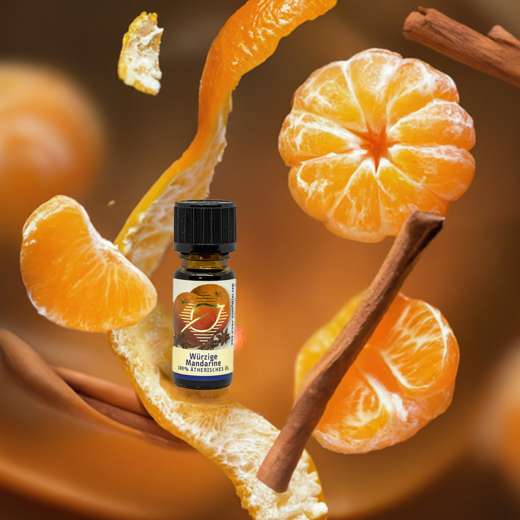 Fruchtig‑würzig – Mandarine – ätherische Ölmischung Aroma Manufaktur® ätherisches Öl