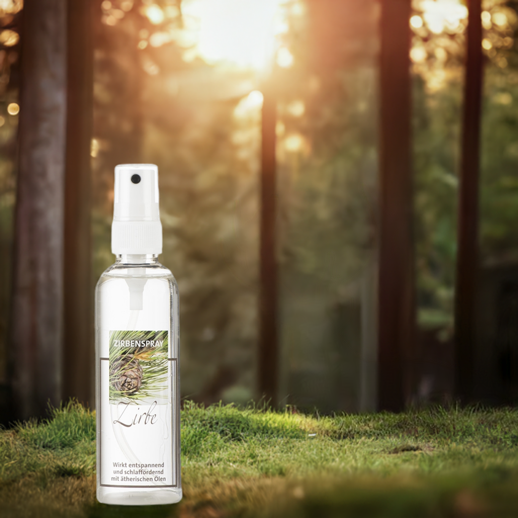 Waldfrische & Ruhe – Zirbe- & Kieferöl – Raumspray Aroma Manufaktur® Zirbespray Duftspray