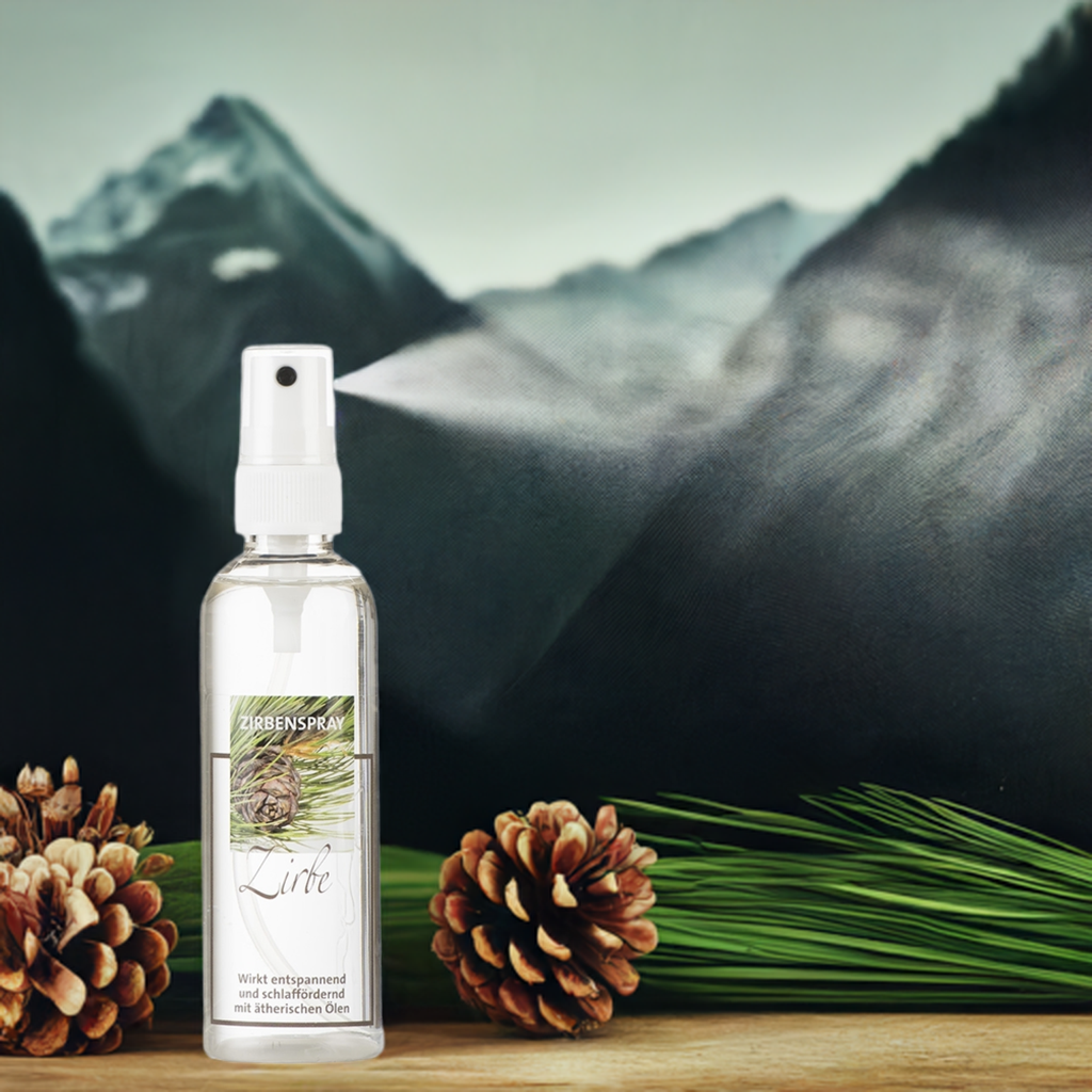 Waldfrische & Ruhe – Zirbe- & Kieferöl – Raumspray Aroma Manufaktur® Zirbespray Duftspray