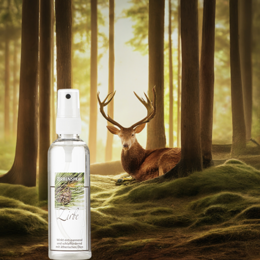 Waldfrische & Ruhe – Zirbe- & Kieferöl – Raumspray Aroma Manufaktur® Zirbespray Duftspray