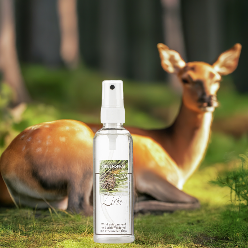 Waldfrische & Ruhe – Zirbe- & Kieferöl – Raumspray Aroma Manufaktur® Zirbespray Duftspray
