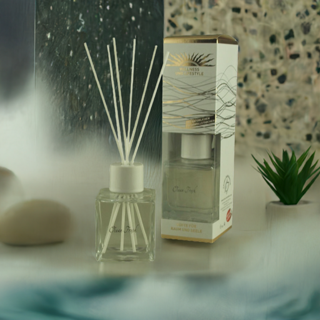 Ocean Fresh De Luxe – Meeresfrische Aromasticks für Entspannung, 180 ml Aroma Manufaktur®