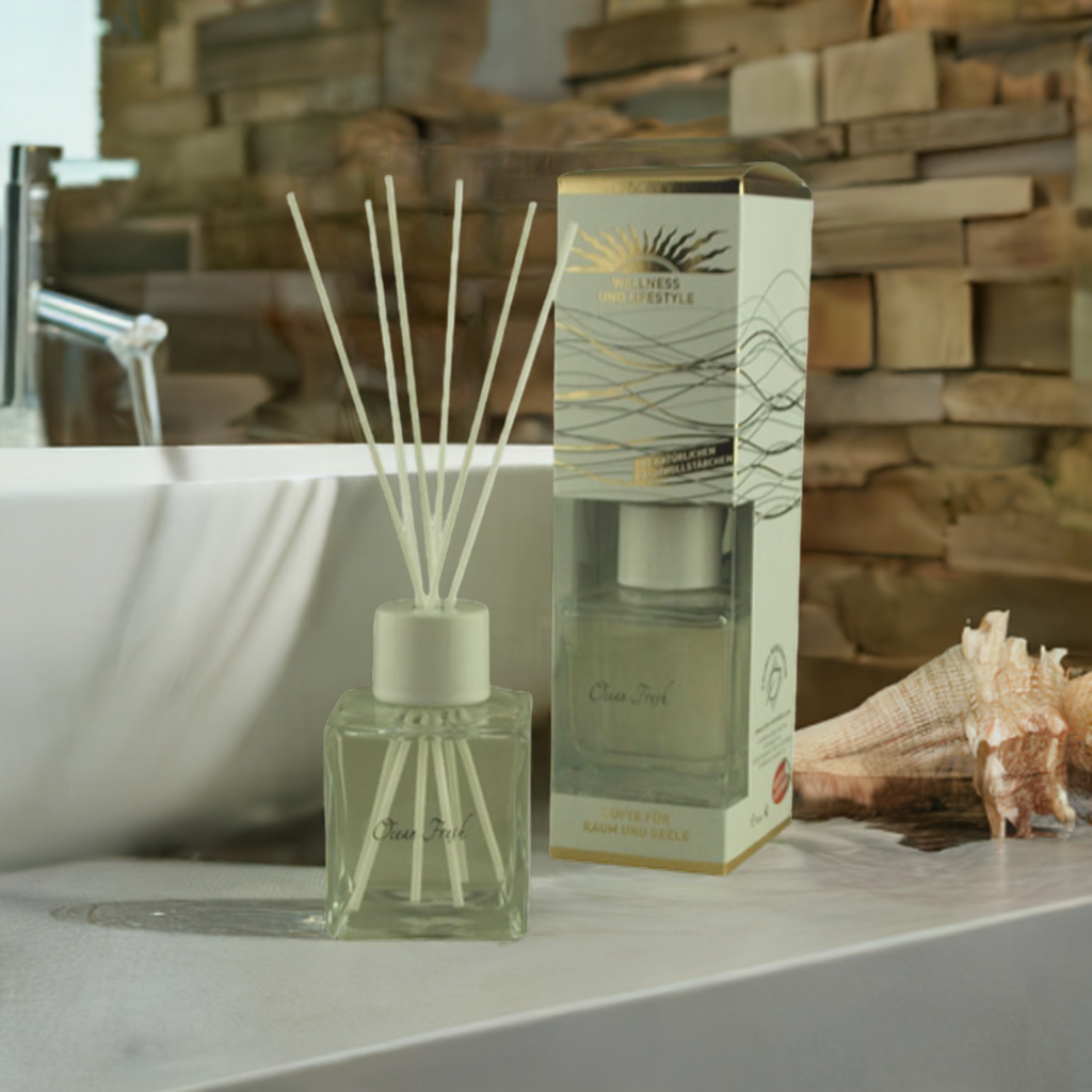 Ocean Fresh De Luxe – Meeresfrische Aromasticks für Entspannung, 180 ml Aroma Manufaktur®