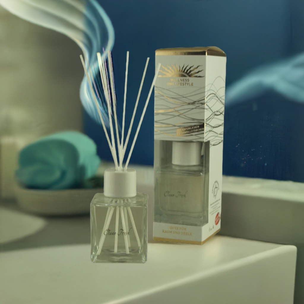 Ocean Fresh De Luxe – Meeresfrische Aromasticks für Entspannung, 180 ml Aroma Manufaktur®