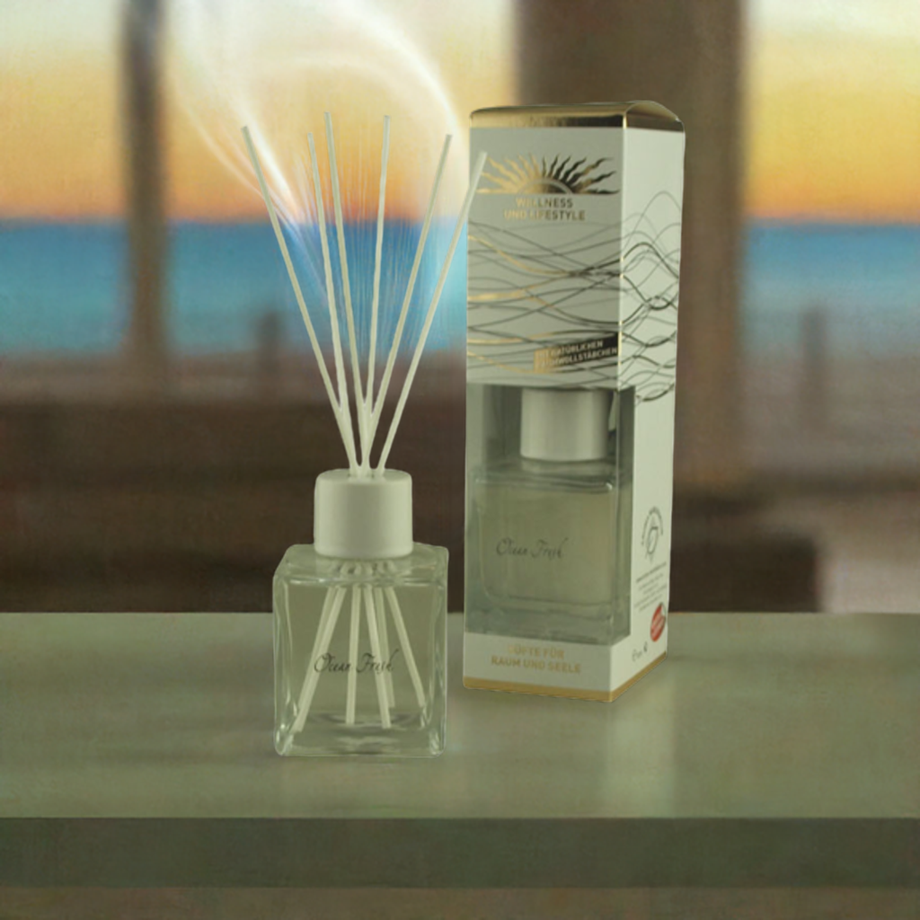 Ocean Fresh De Luxe – Meeresfrische Aromasticks für Entspannung, 180 ml Aroma Manufaktur®