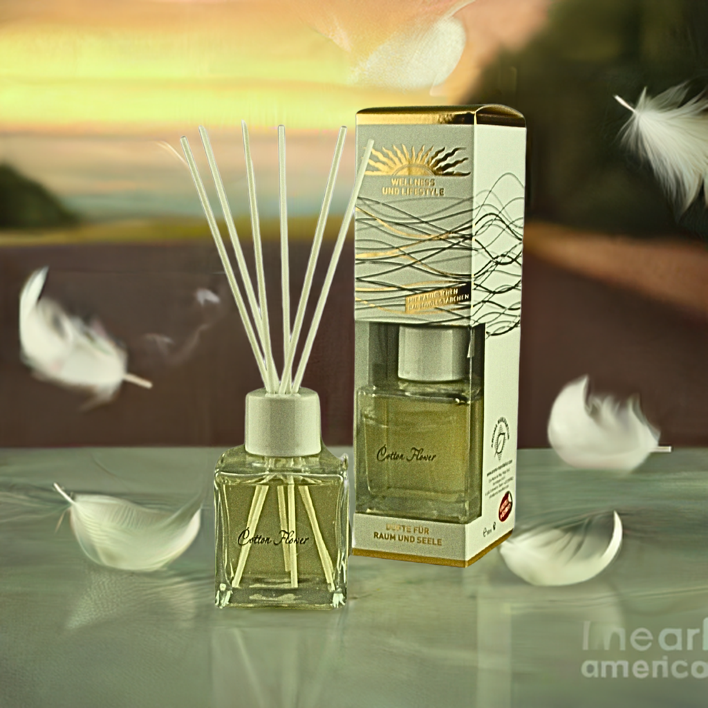 Klar & frisch – De Lux Cotton Flower – Diffusor Aroma Manufaktur® Raumdüfte