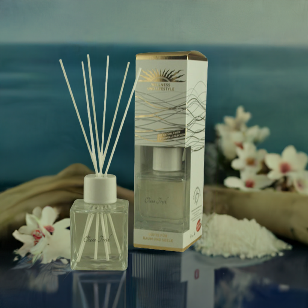 Ocean Fresh De Luxe – Meeresfrische Aromasticks für Entspannung, 180 ml Aroma Manufaktur®