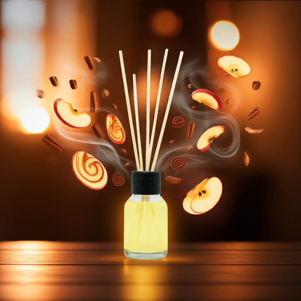 Winterlich & gemütlich – Floral Bratapfel – Diffusor