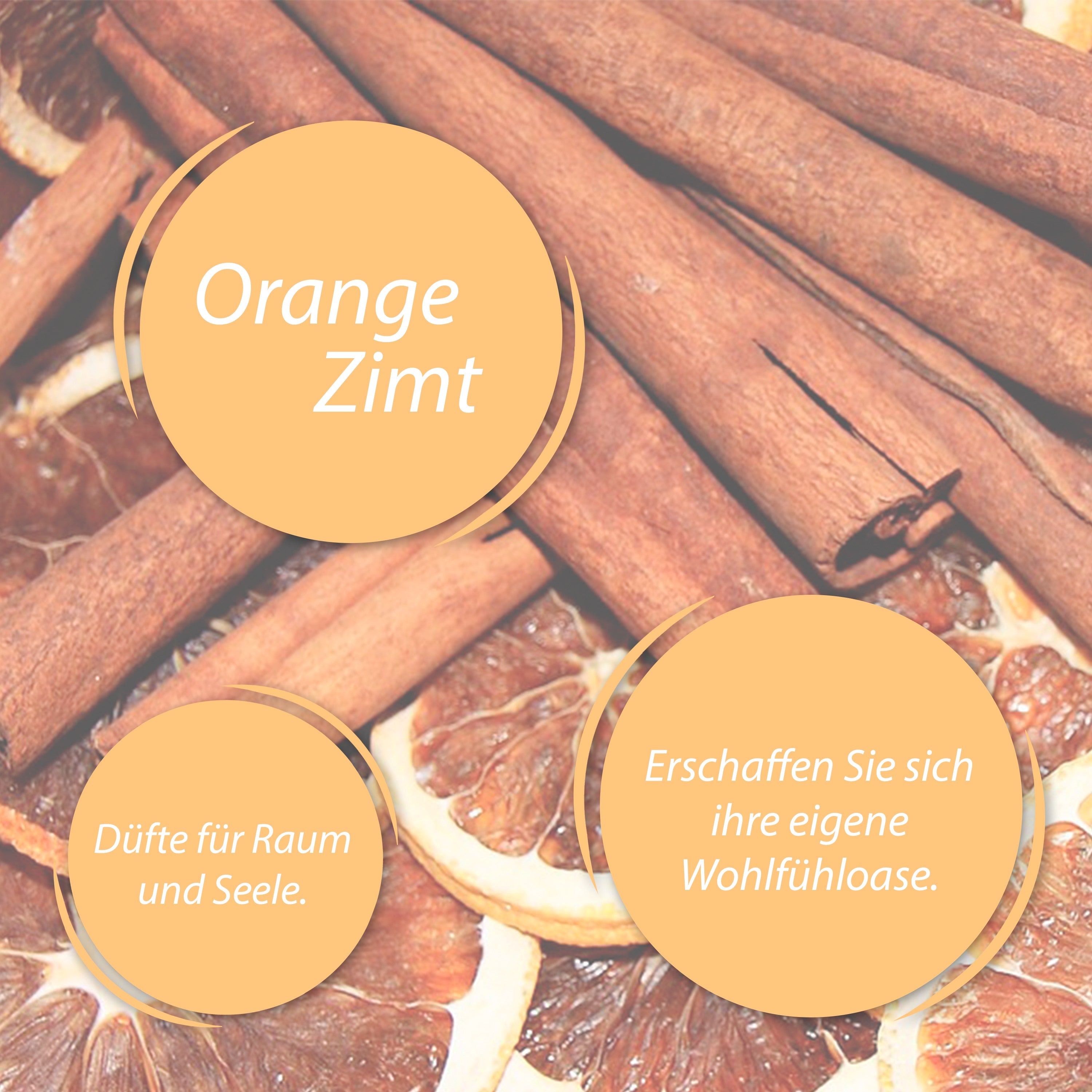 Orange Zimt Aroma - Düfte für Raum & Seele