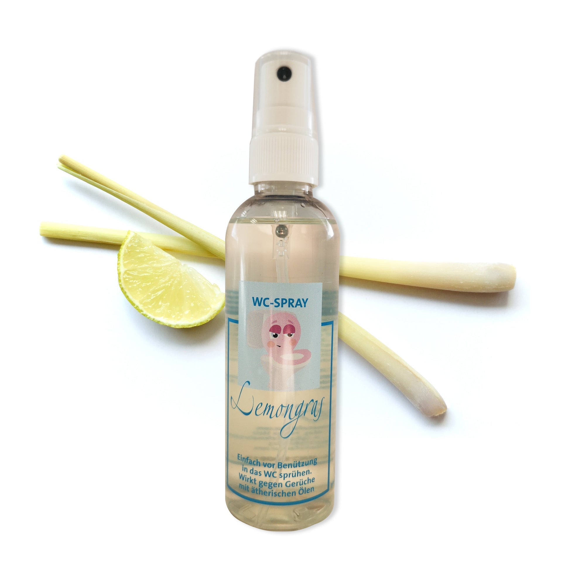 Frischekick – WC-Spray Lemongras – Duftspray Aroma Manufaktur® WC Duftspray