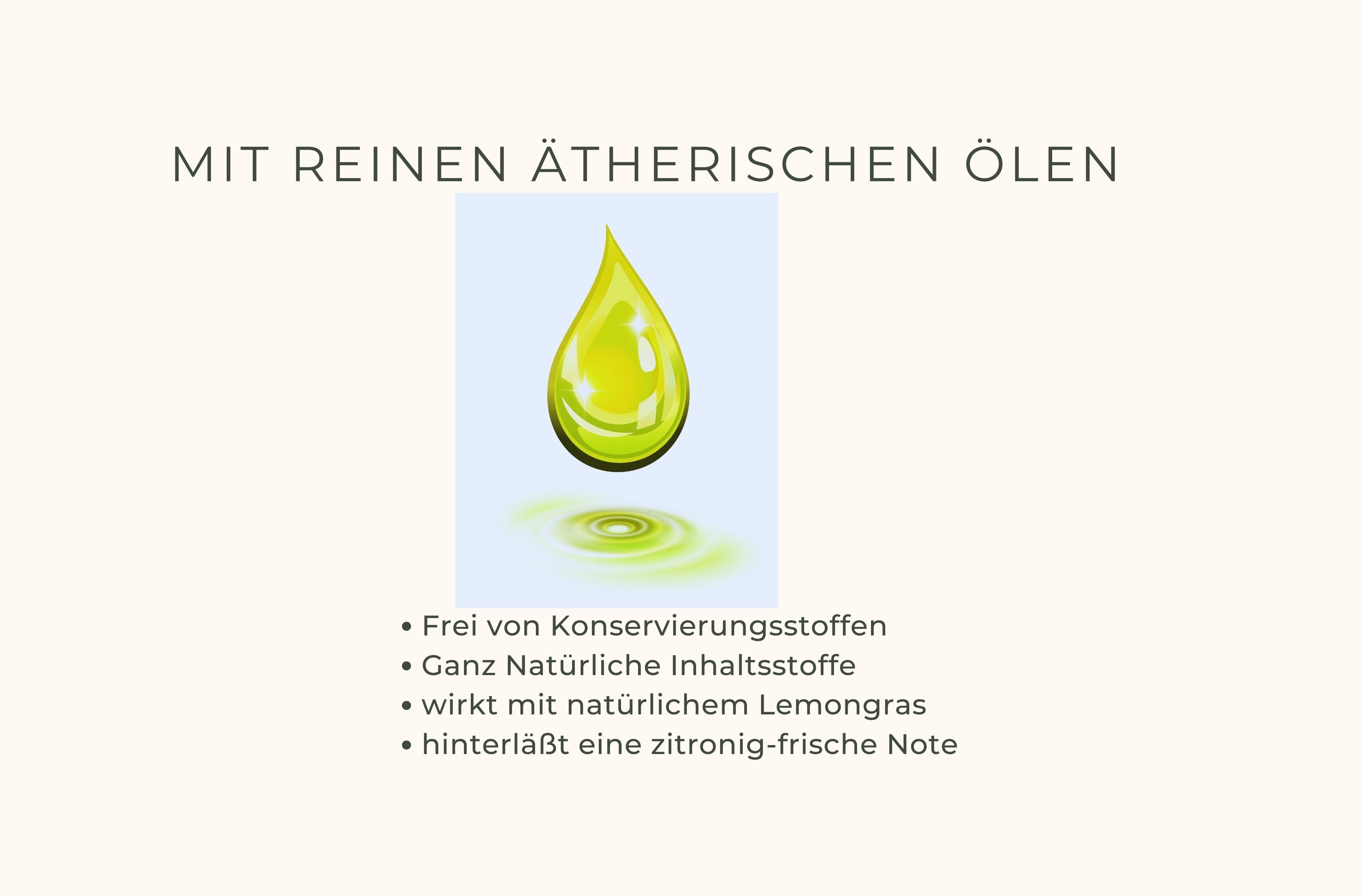 WC Toilletten Spray mit reinen ätherischen Ölen. Duftendes WC