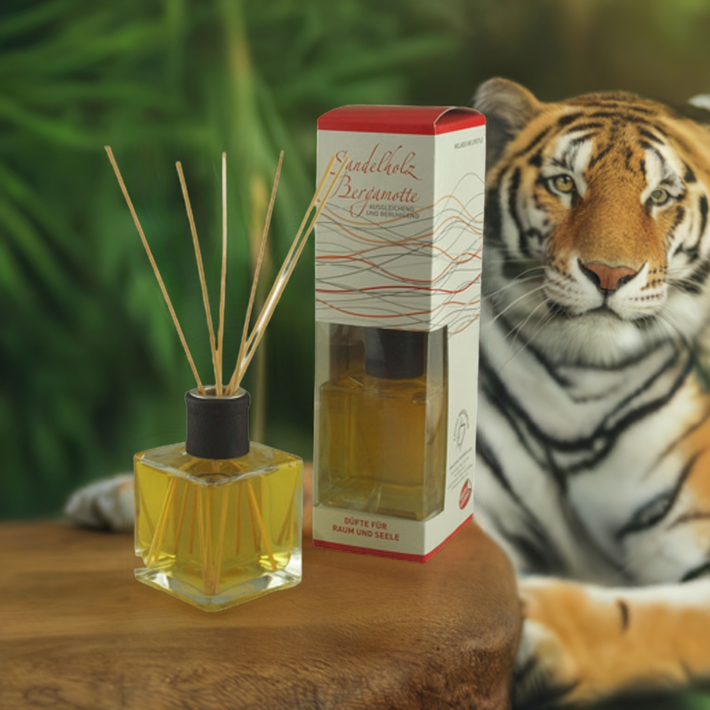 Sandelholz & Bergamotte Diffusor 180 ml - Natürlich entspannen Aroma Manufaktur®