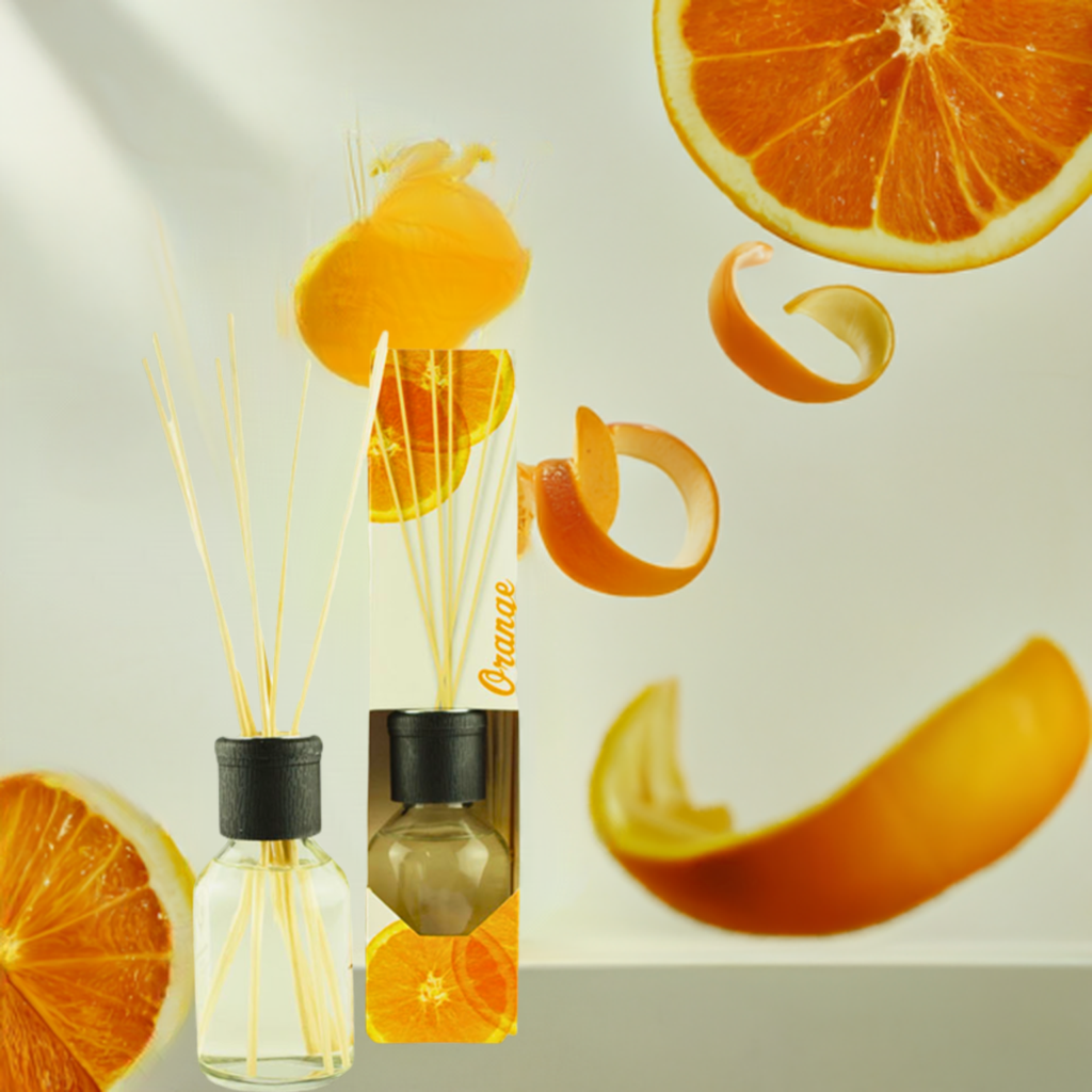 Floral Orange Raumduft Diffusor 100 ml – Erfrischender Duft für Ihr Zuhause