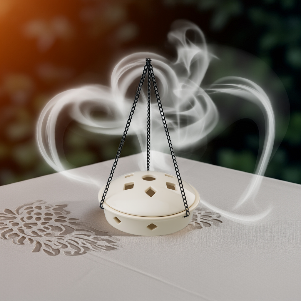 Keramikschale für Anti-Moskito-Spirale - Räucherspirale Anti Mückenspirale Aroma Manufaktur® Outdoor‑Aroma