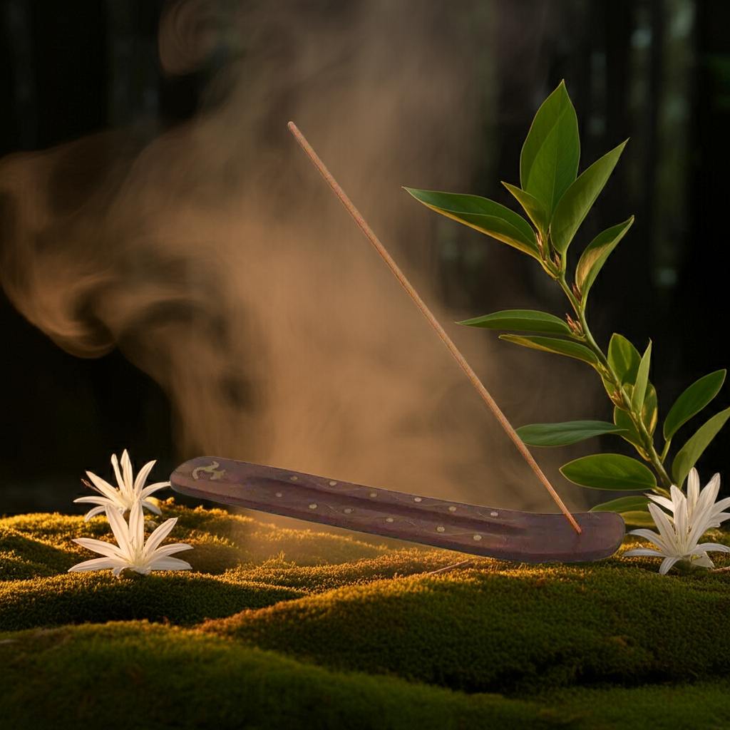 Orientalisch & beruhigend – Patchouli & Kardamom – Räucherstäbchen Aroma Manufaktur® Räuchermittel