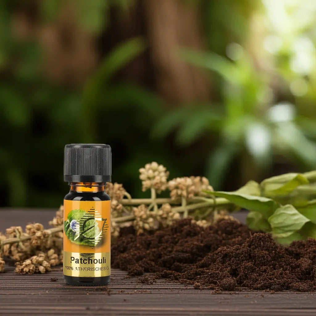 Patchouli Öl 100% naturrein – Erdend & Sinnlich | 10 ml Ätherisches Öl
