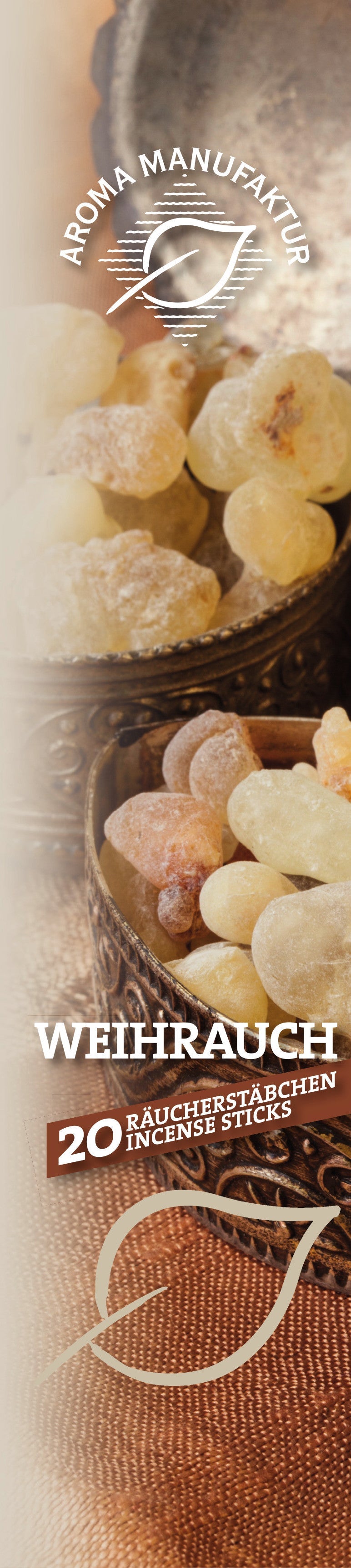Klar & traditionell – Weihrauch – Räucherstäbchen Aroma Manufaktur® Räuchermittel