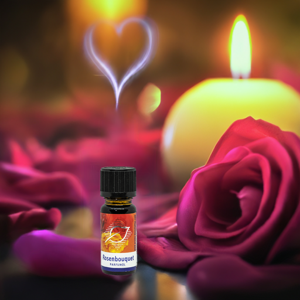 Rosenbouquet Parfümöl – Eleganter Rosenduft für eine blühende Atmosphäre, 10 ml