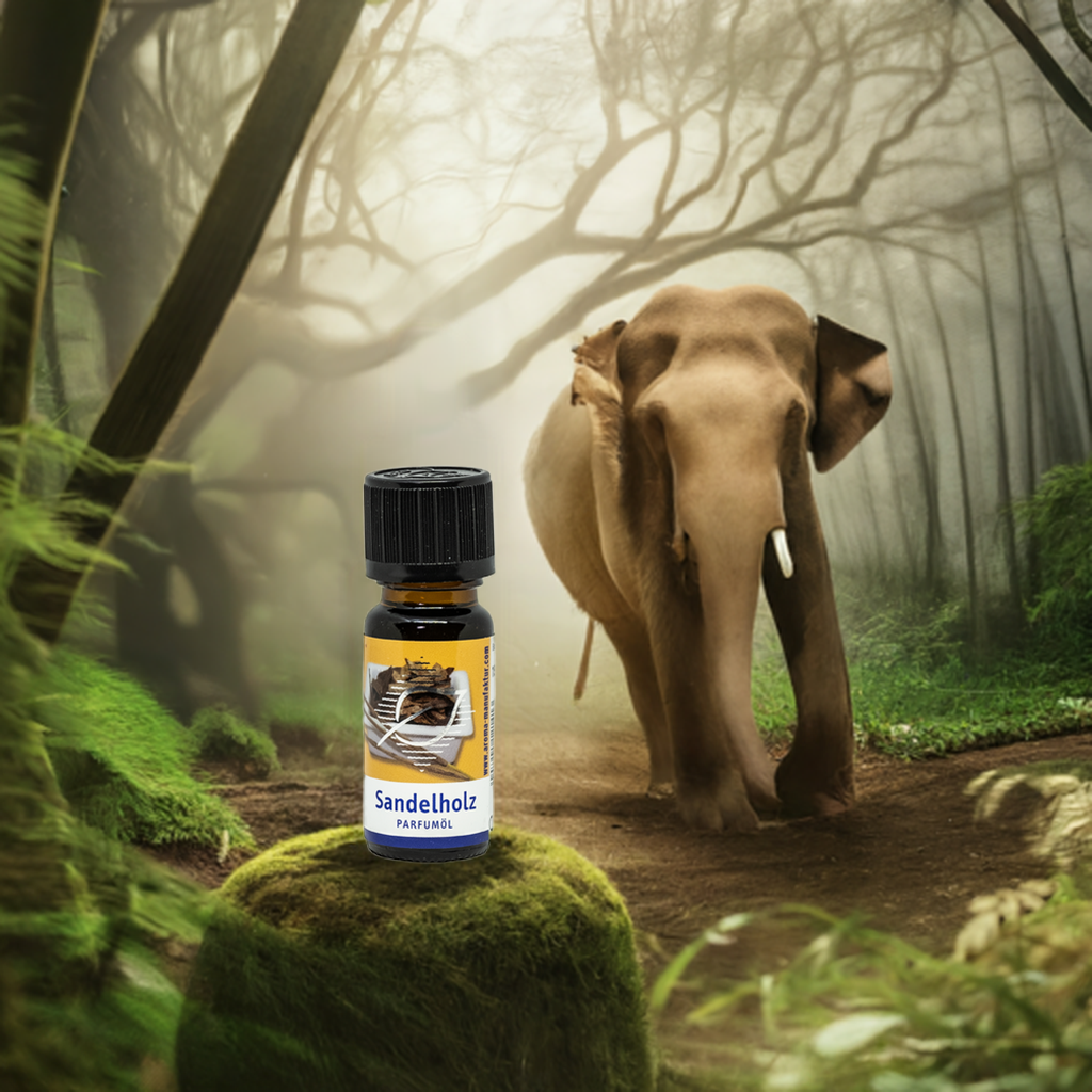 Sandelholz Duftöl – Sinnlicher, orientalischer Raumduft für Wellness, 10 ml Aroma Manufaktur® ätherisches Öl
