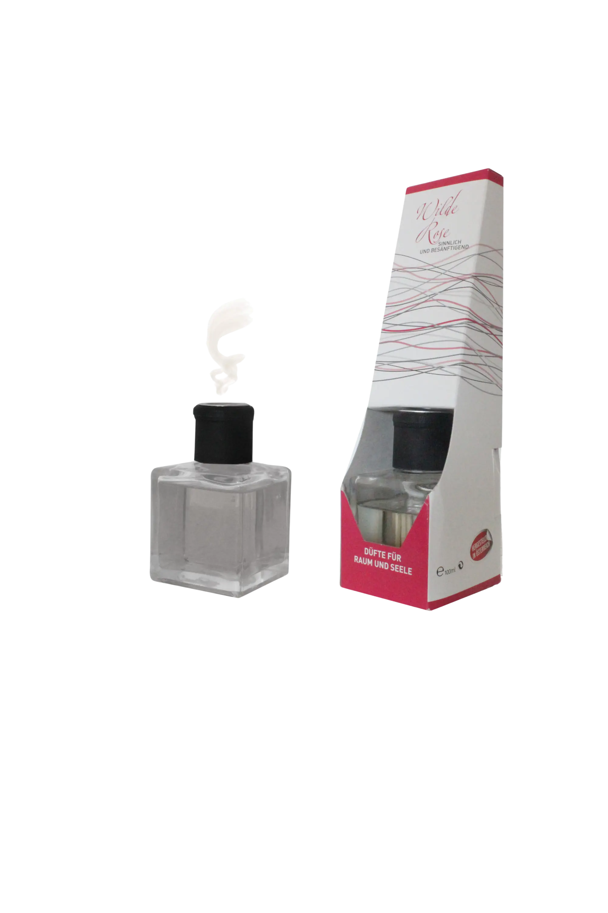Wilde Rose Diffusor Raumduft 100 ml – Natürlicher Blütenduft für Ihr Zuhause Aroma Manufaktur®