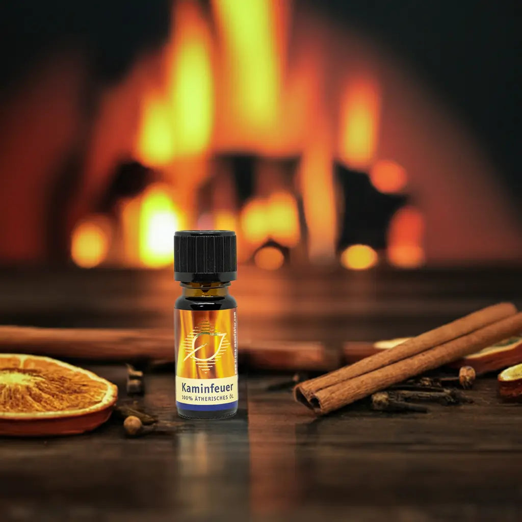 Kaminfeuer Ätherisches Öl 10 ml – Wärmender Duft für Diffuser & Duftlampen Aroma Manufaktur®