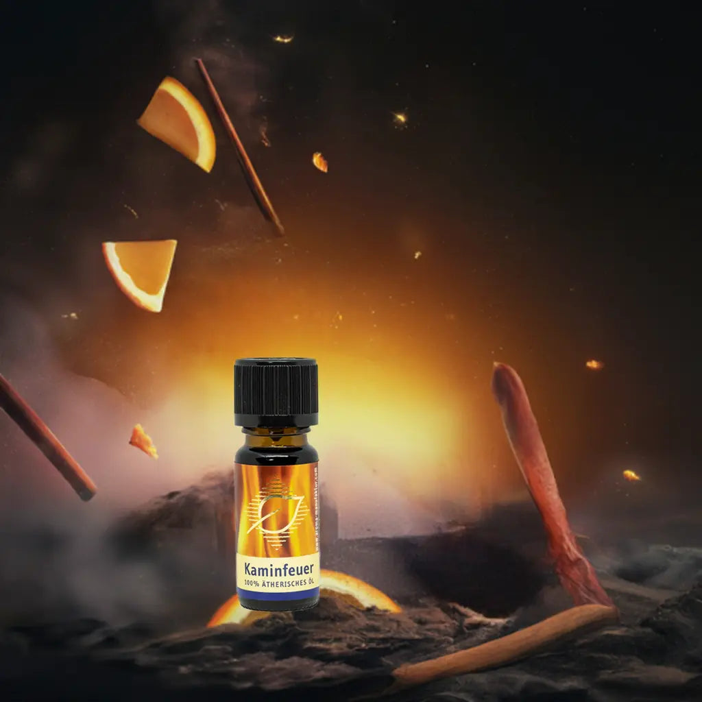 Kaminfeuer Ätherisches Öl 10 ml – Wärmender Duft für Diffuser & Duftlampen Aroma Manufaktur®