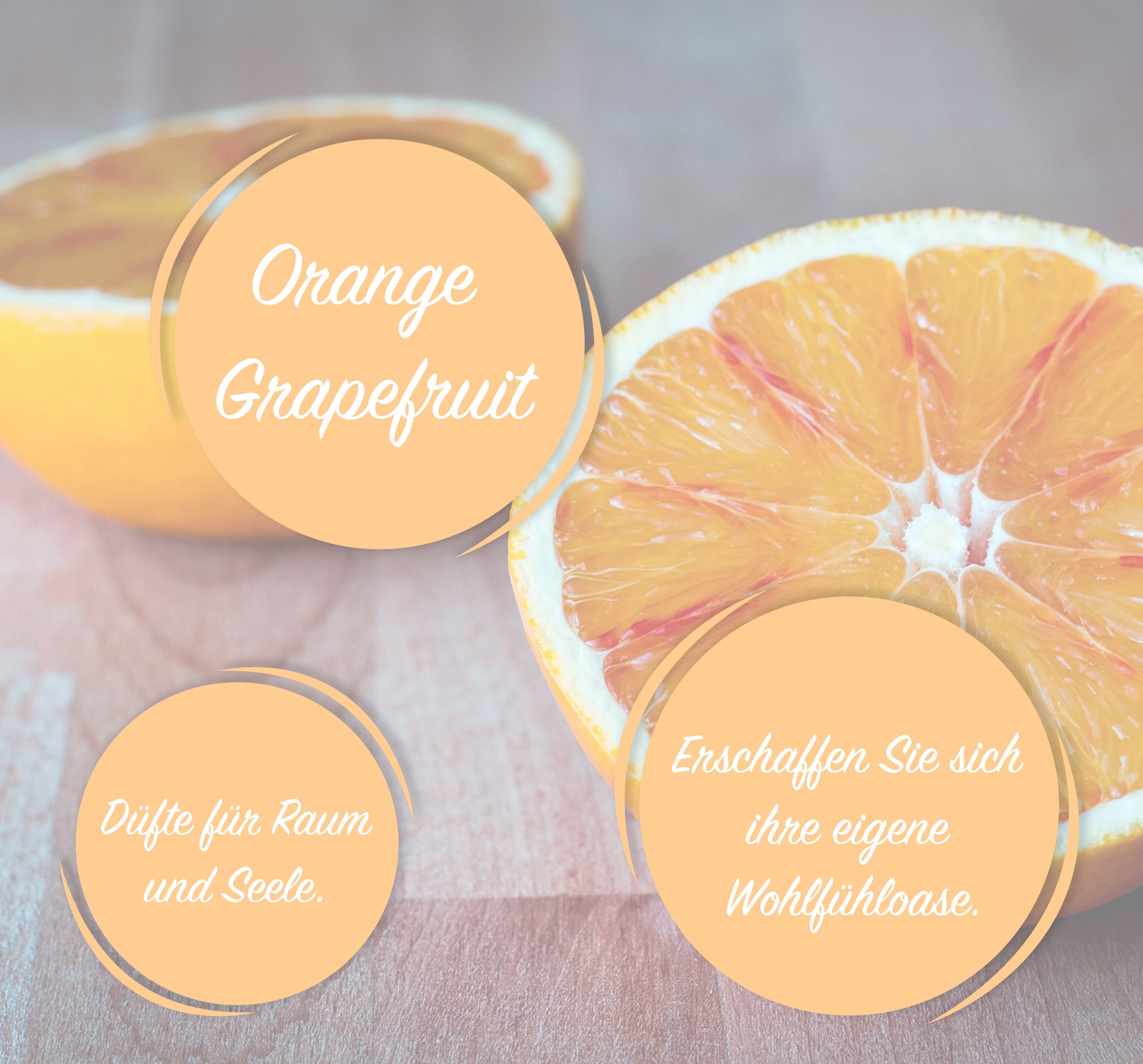 Spritzige Frische – Classic Orange & Grapefruit – Diffusor