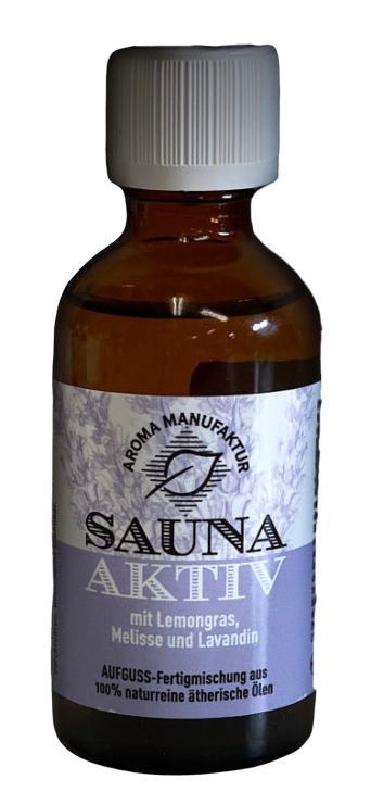 Sauna Konzentrat Aktiv mit Lemongras, Melisse und Lavendel