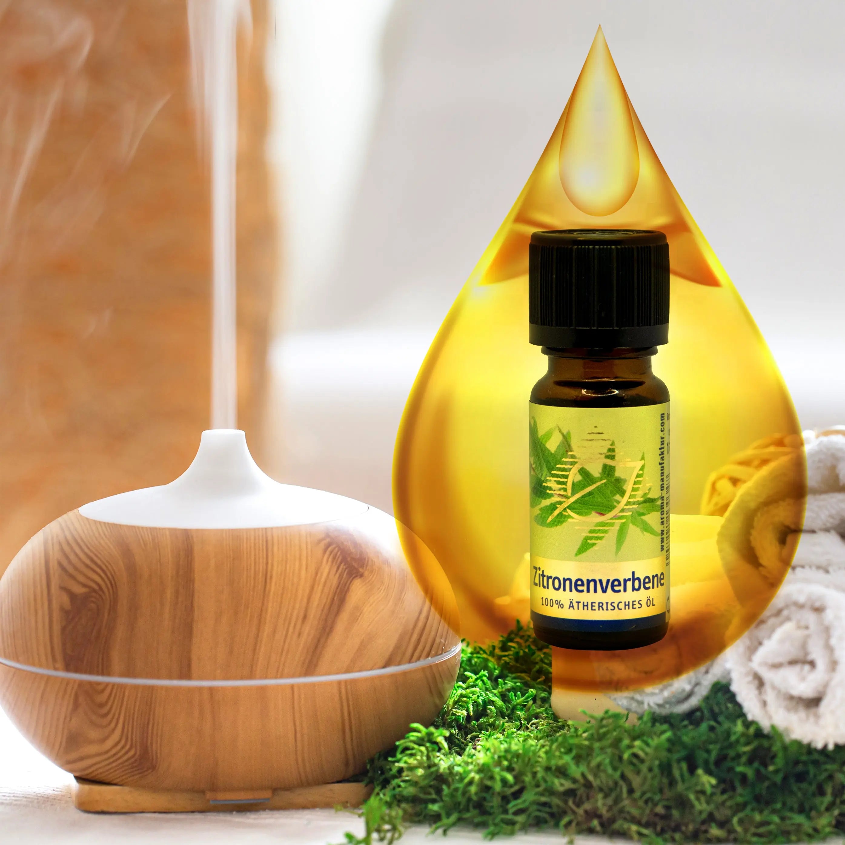 Zitronenverbene Ätherisches Öl 10 ml – Erfrischender Duft für Wohlbefinden Aroma Manufaktur®