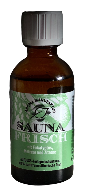 Sauna Öl Frische Konzentrat mit ätherischen Ölen Eukalyptus, Melisse und Zitrone